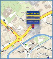 mapa poboky Chrudim